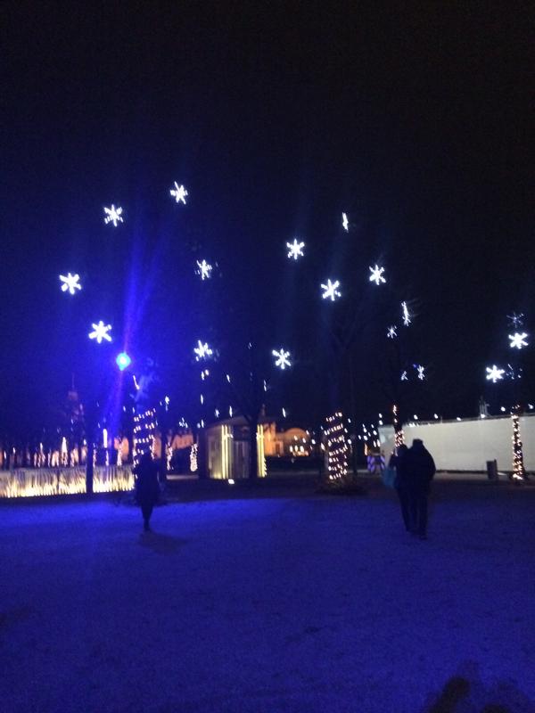 Karlsruhe, weihnachtlich beleuchtet