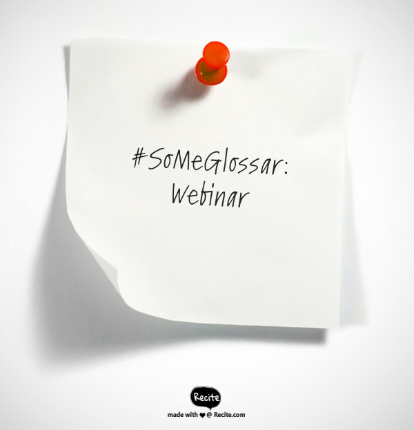 Was ist eigentlich… ein Webinar?